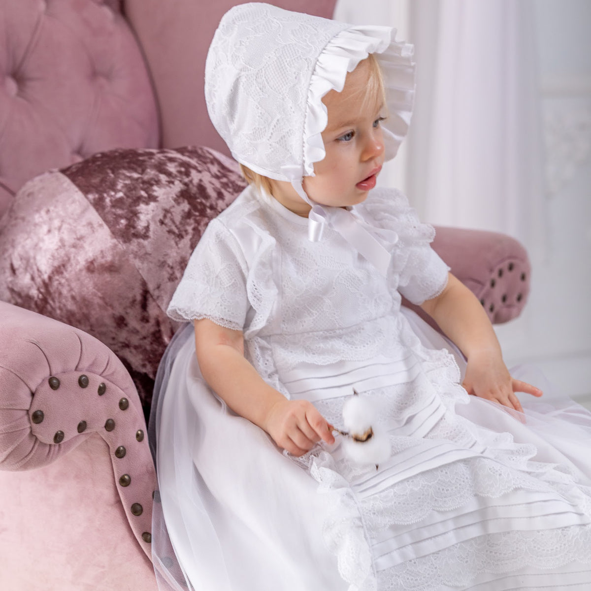 HEIRLOOM Long Baptism Gown for Boys & Girls