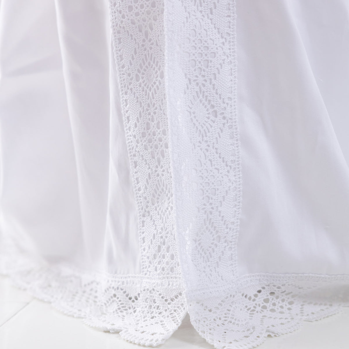 MARCEL Convertible Baptism Romper with Detachable Skirt