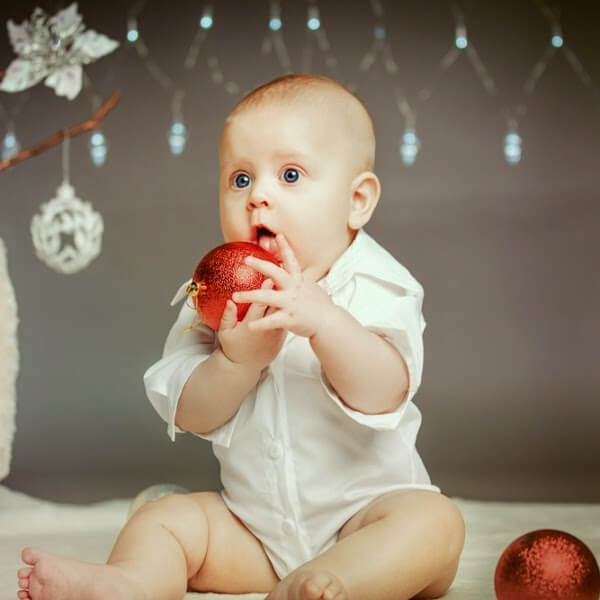 Baby Boys Shirt Bodysuit — White or Ivory Cotton, Long/Short Sleeve