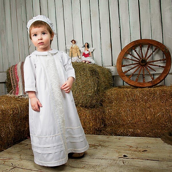 ELIJAH Heirloom Christening Gown for Boys