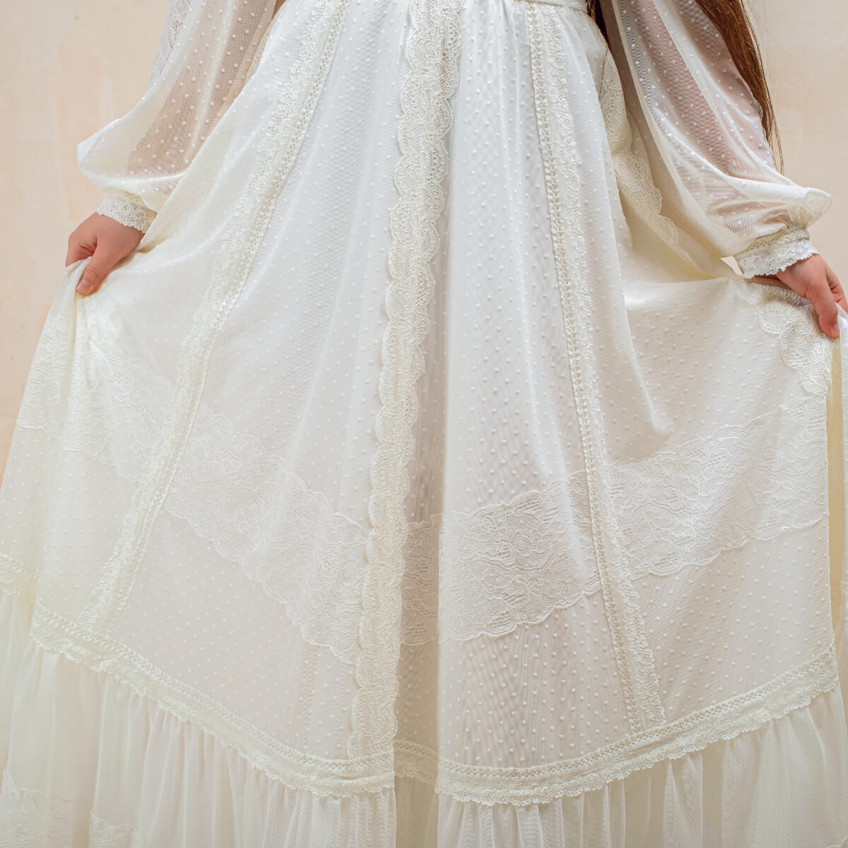 LUNA Boho First Communion Dress