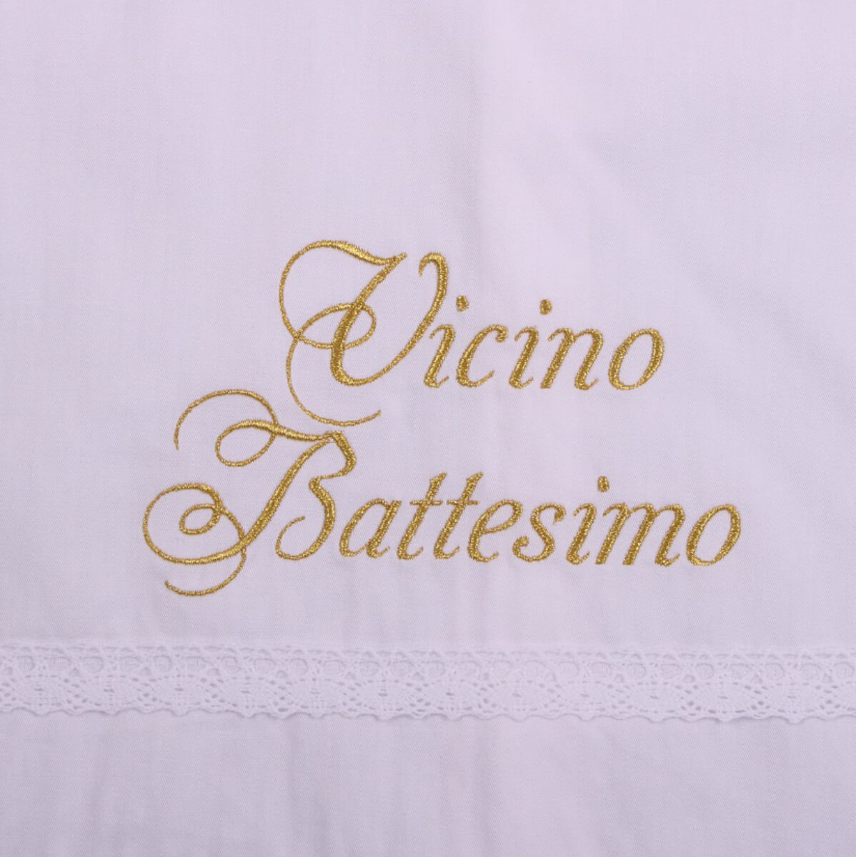 Baby Name Embroidery Add-On for Christening & Baptism Outfits