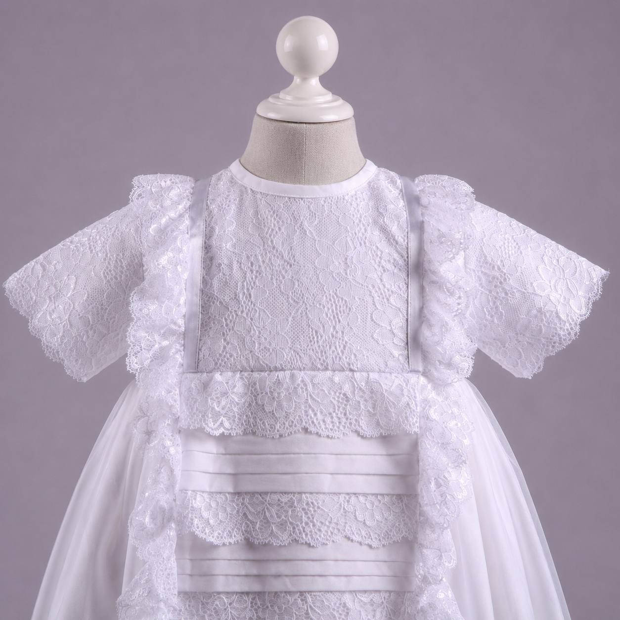 HEIRLOOM Long Baptism Gown for Boys & Girls