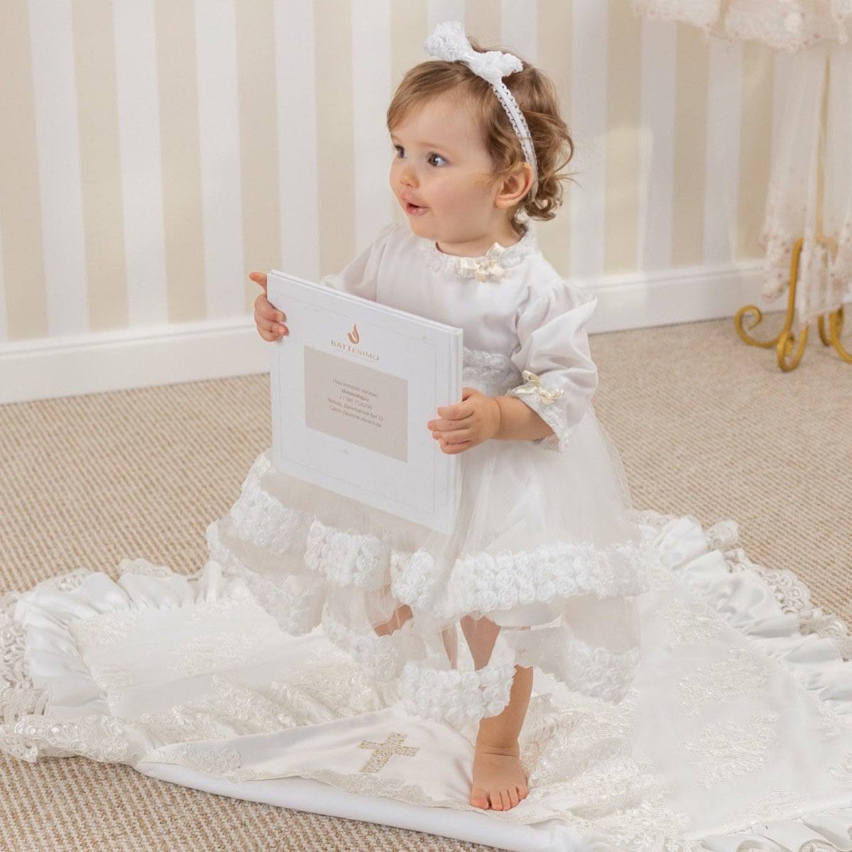 ROSIE Baptism Dress for Girls