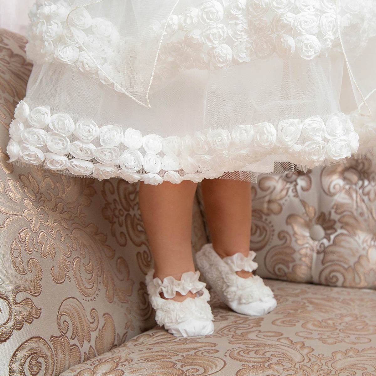 ROSIE Baptism Dress for Girls