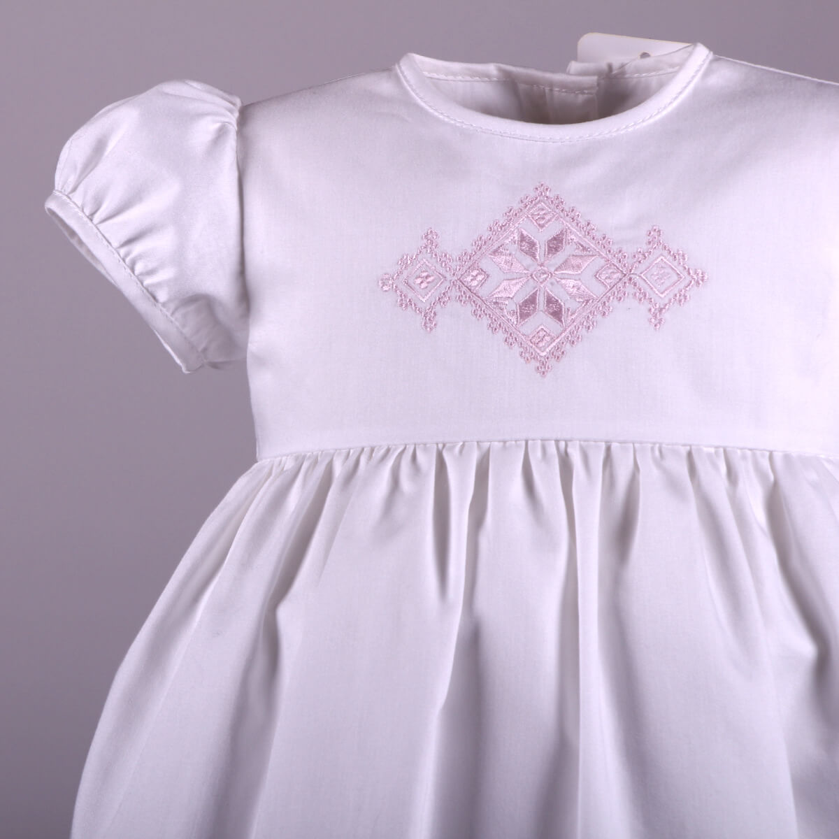 ZOE Cotton Christening Dress
