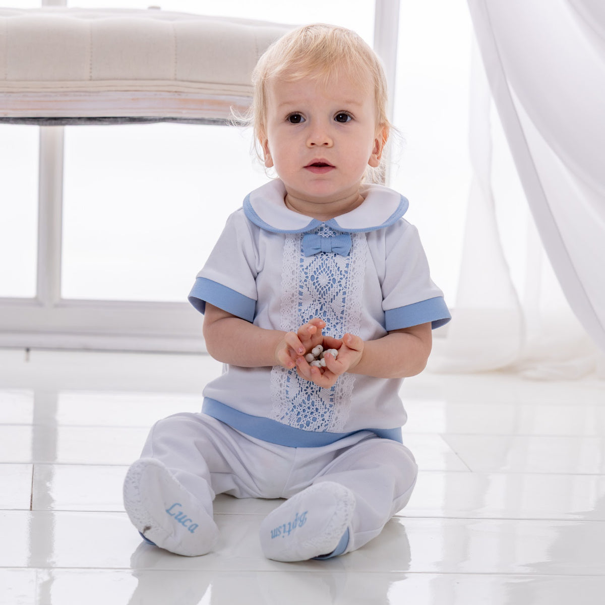  Baby Boy Christening Suit 