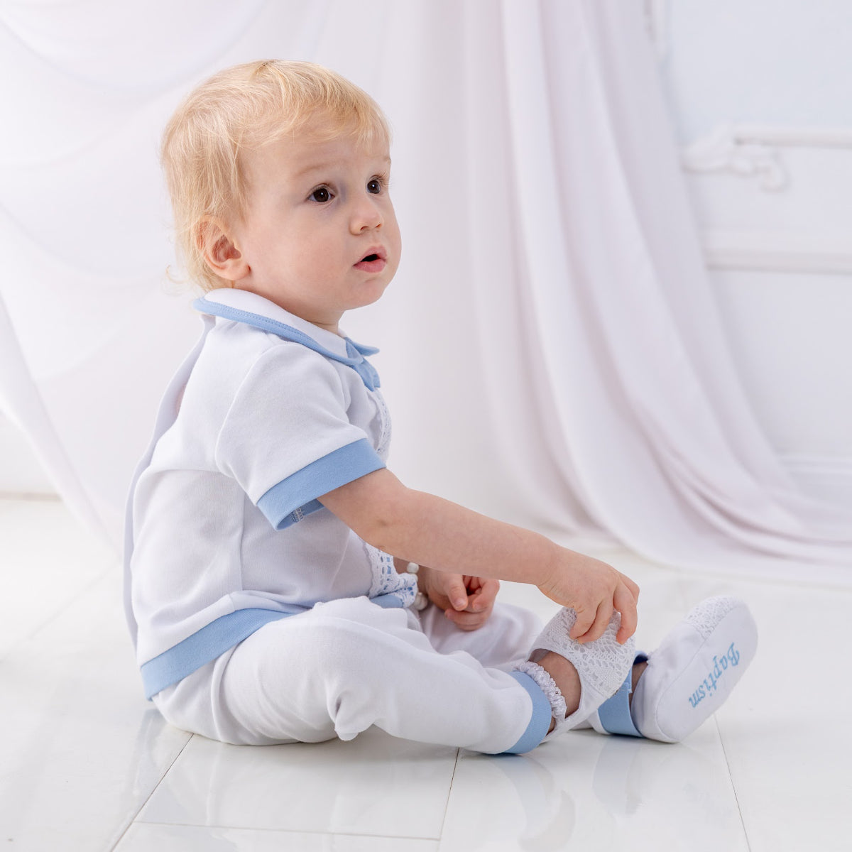  Baby Boy Christening Suit 