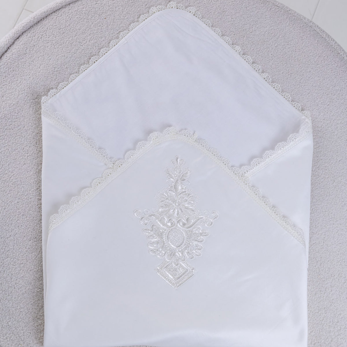  Ivory Baby Lace Blanket