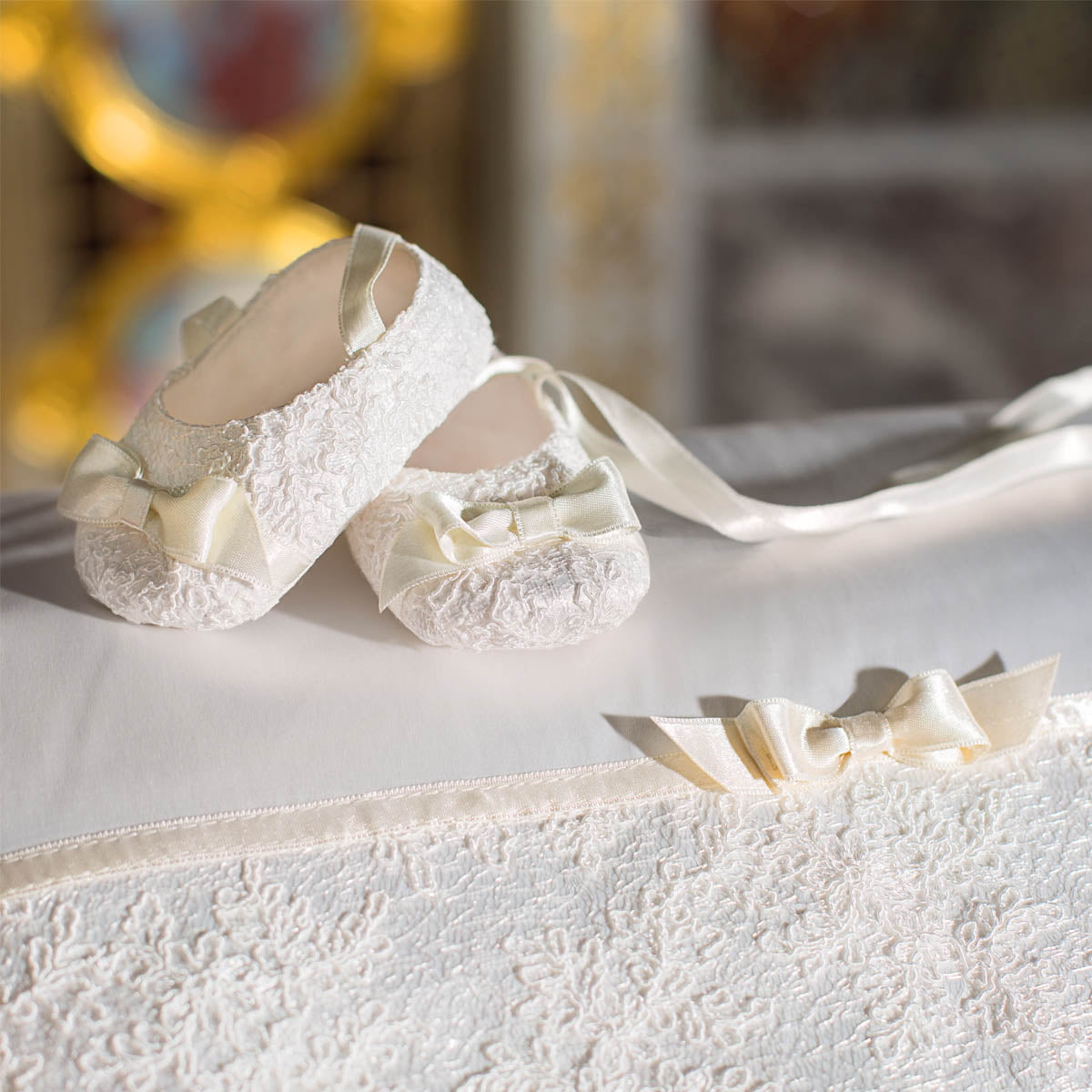 ANASTASIA Baby Lace Booties