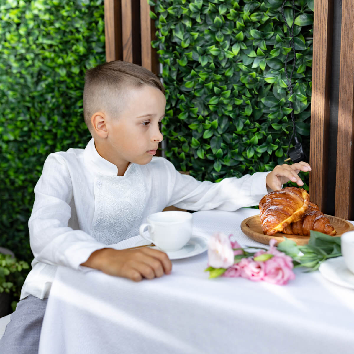 Boys Stylish Linen Shirt
