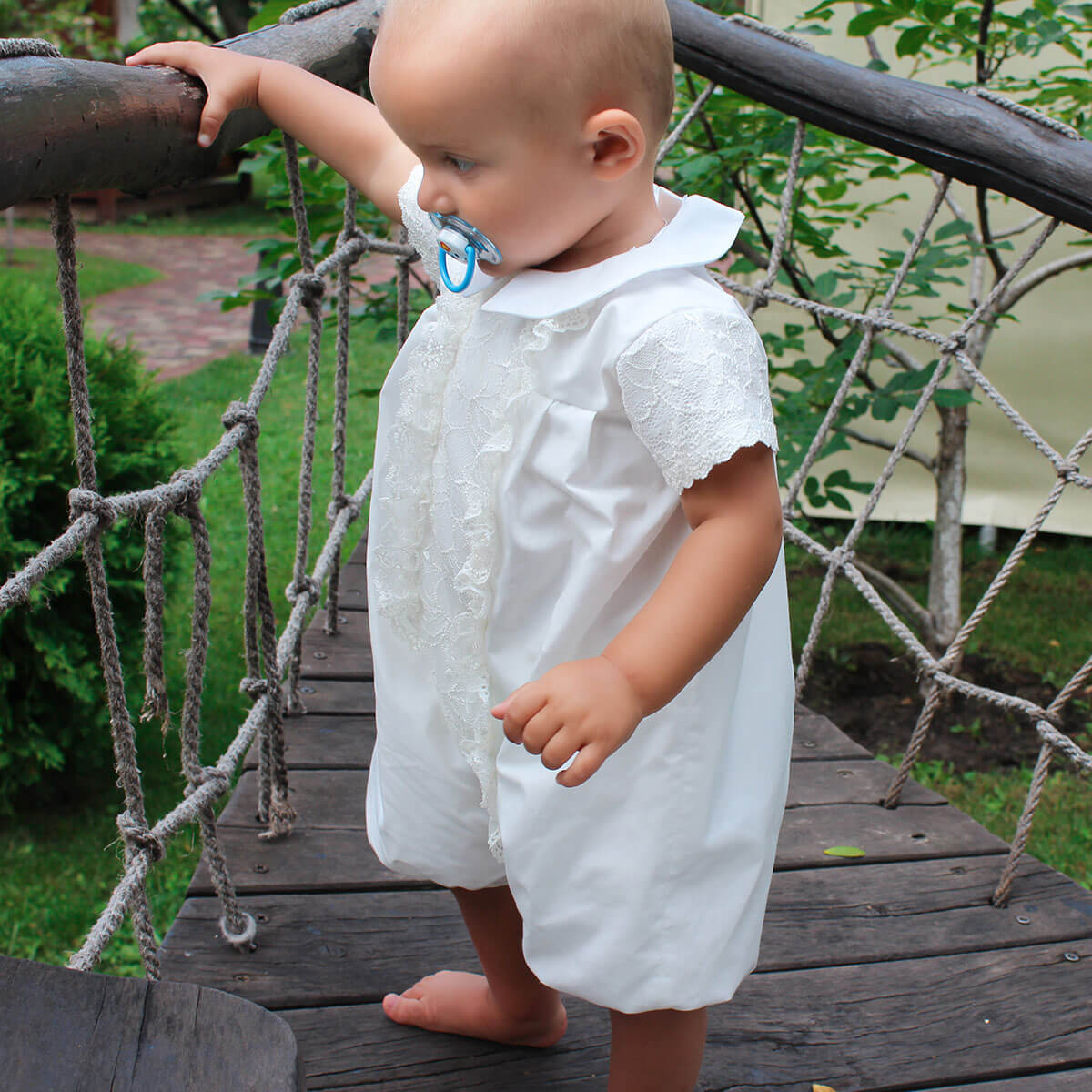 DANIEL Baby Boy Cotton Romper