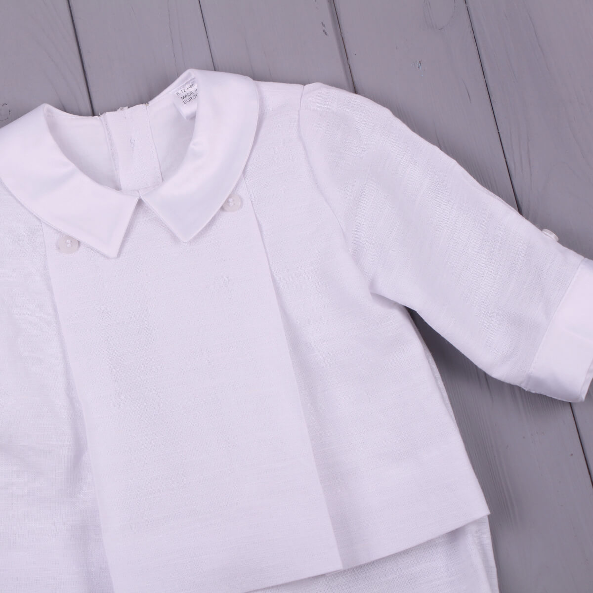 DAVID Linen Suit for Baby Boy