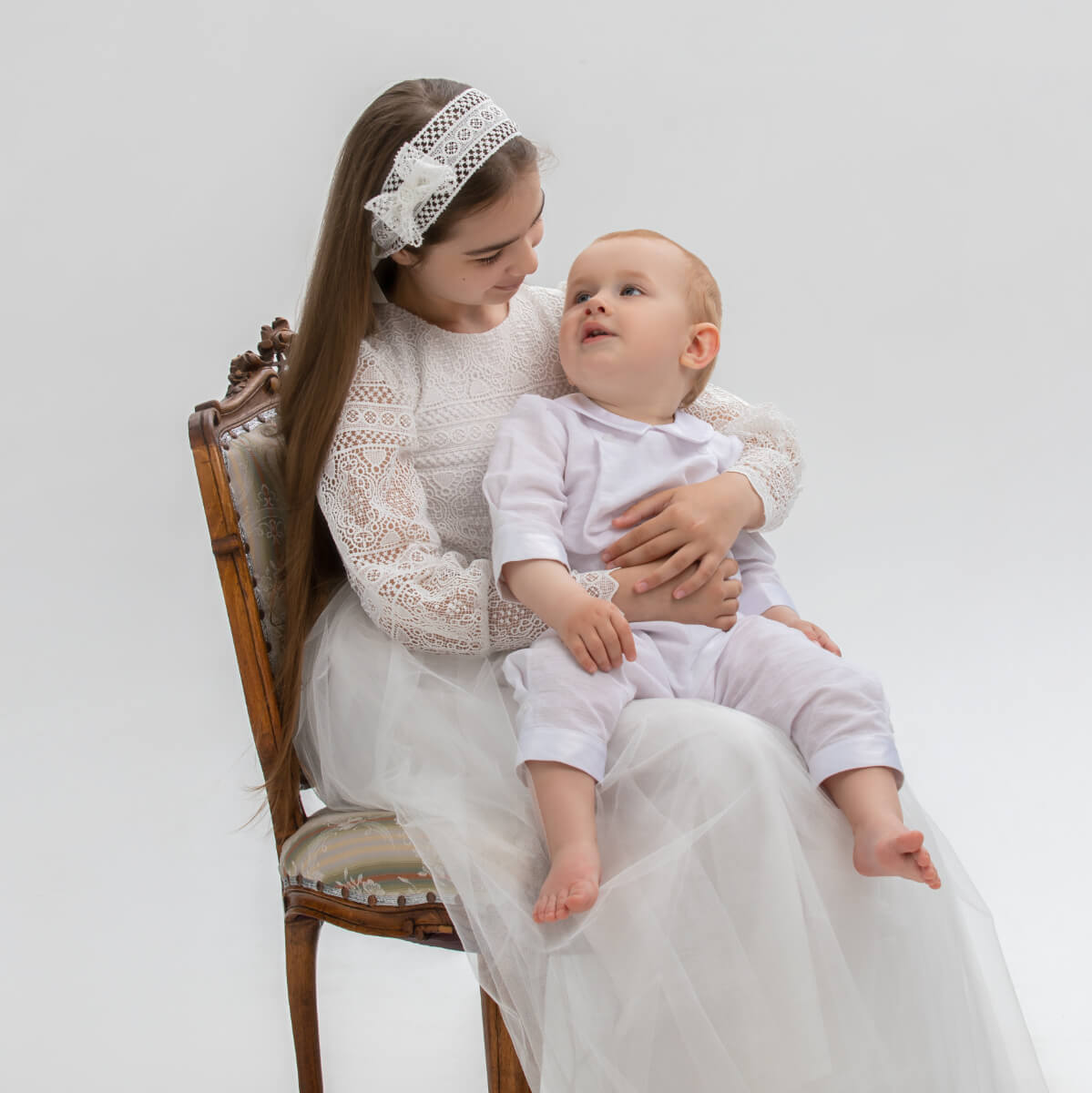 DAVID Linen Suit for Baby Boy