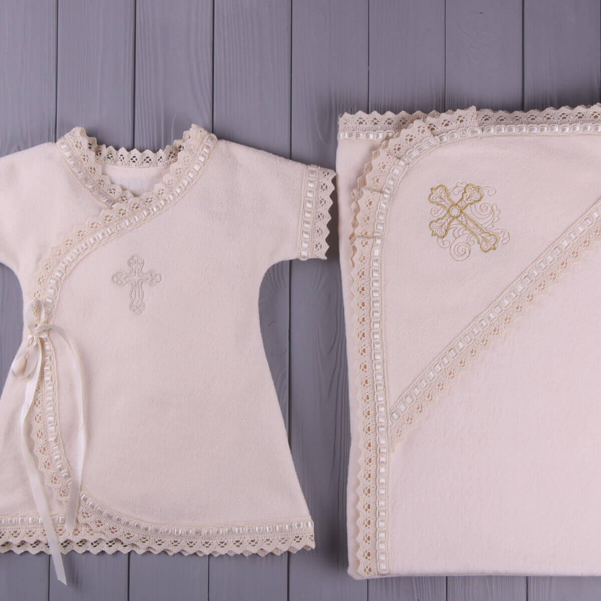 Traditional Baptism Terry Gown