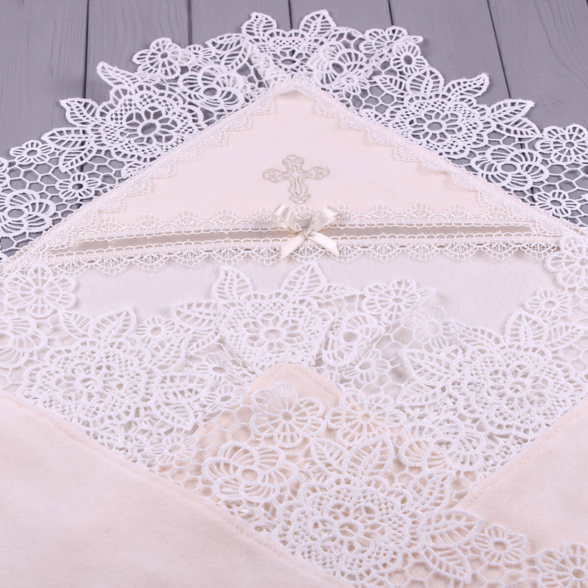 GLORY Terry Baptism Blanket