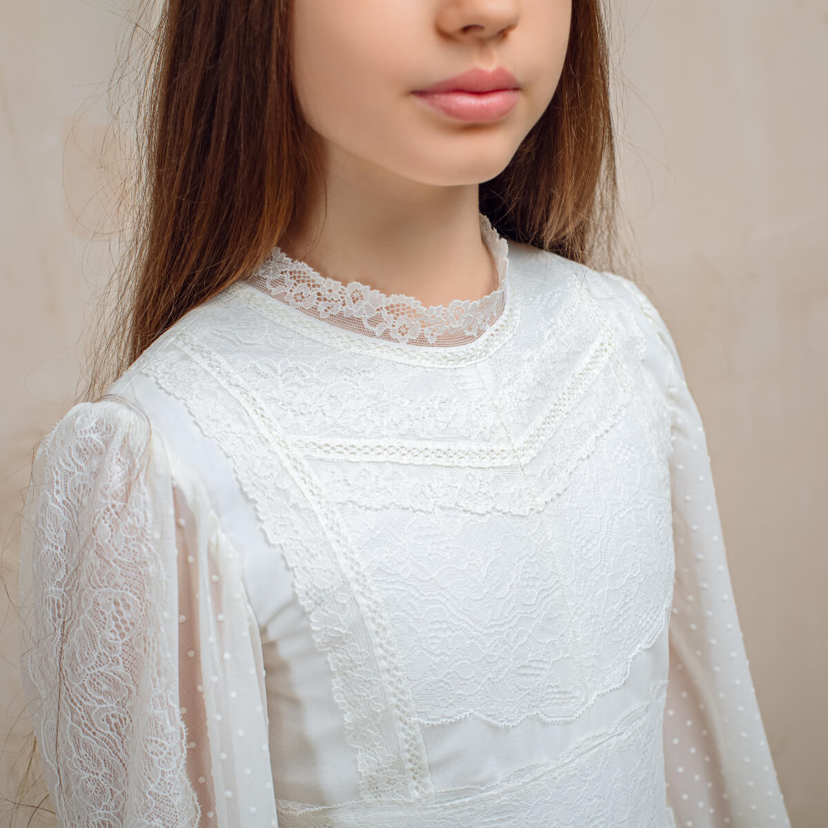 LUNA Boho First Communion Dress