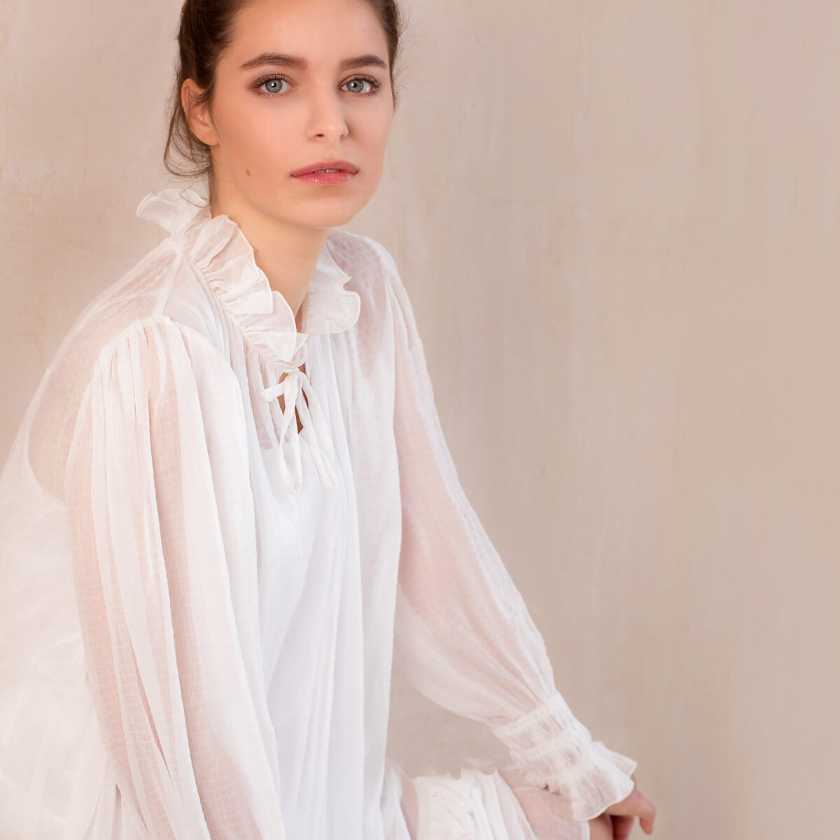 OCEAN Chiffon Woman Dress