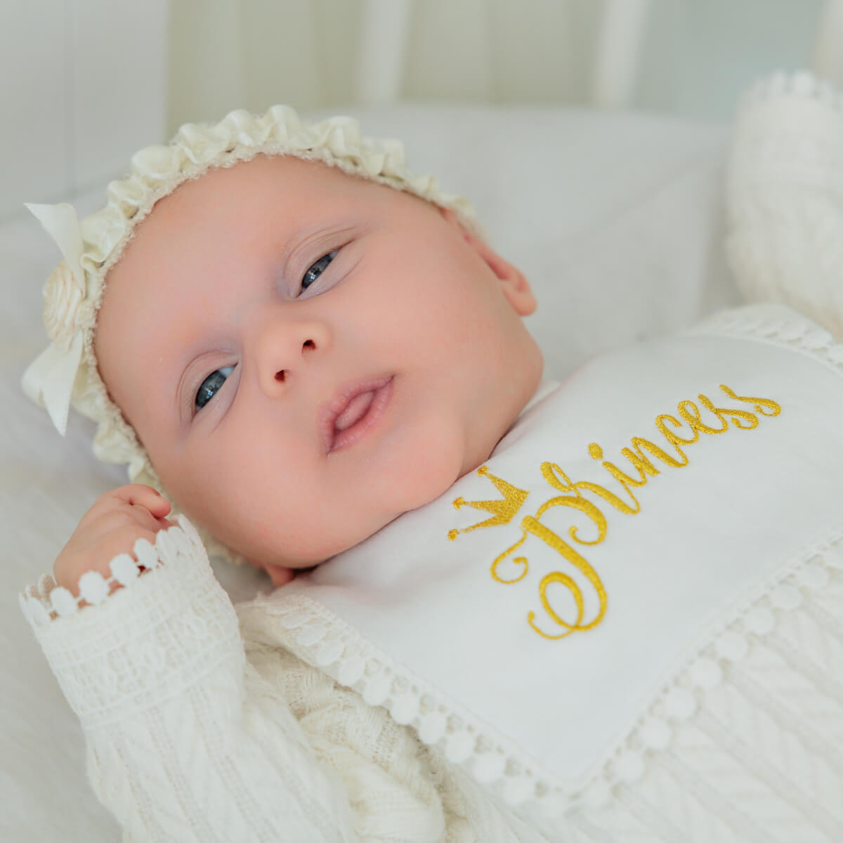 Baby Shower Gift Set – Jumpsuit with Customization, Hat & Booties
