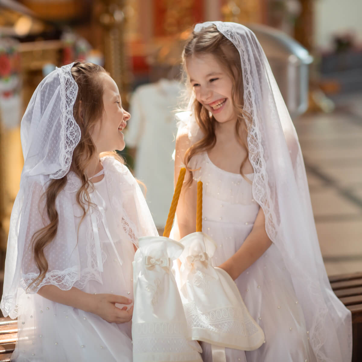 NIKKI Church Mantilla for Girl