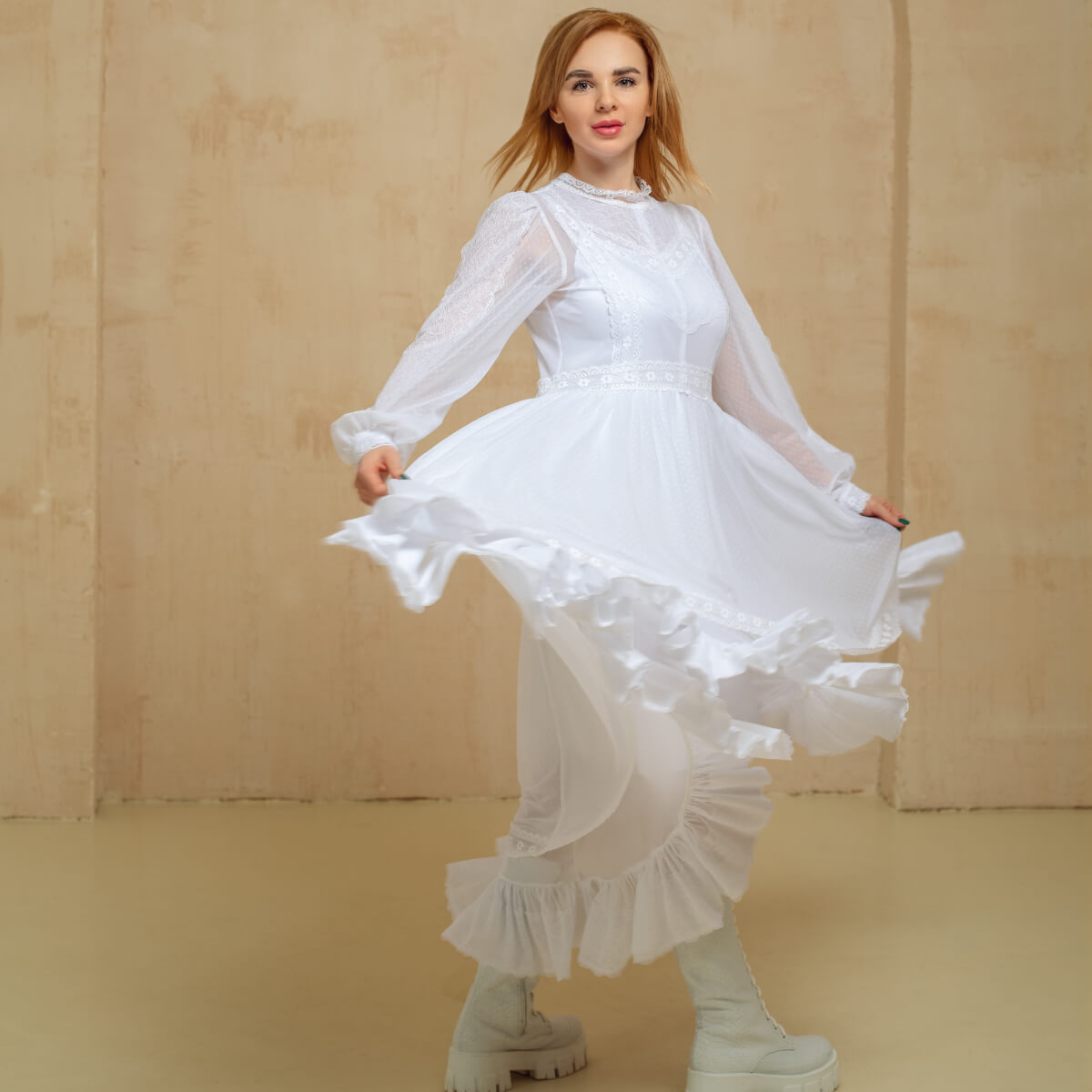 MONICA Women Lace Dress