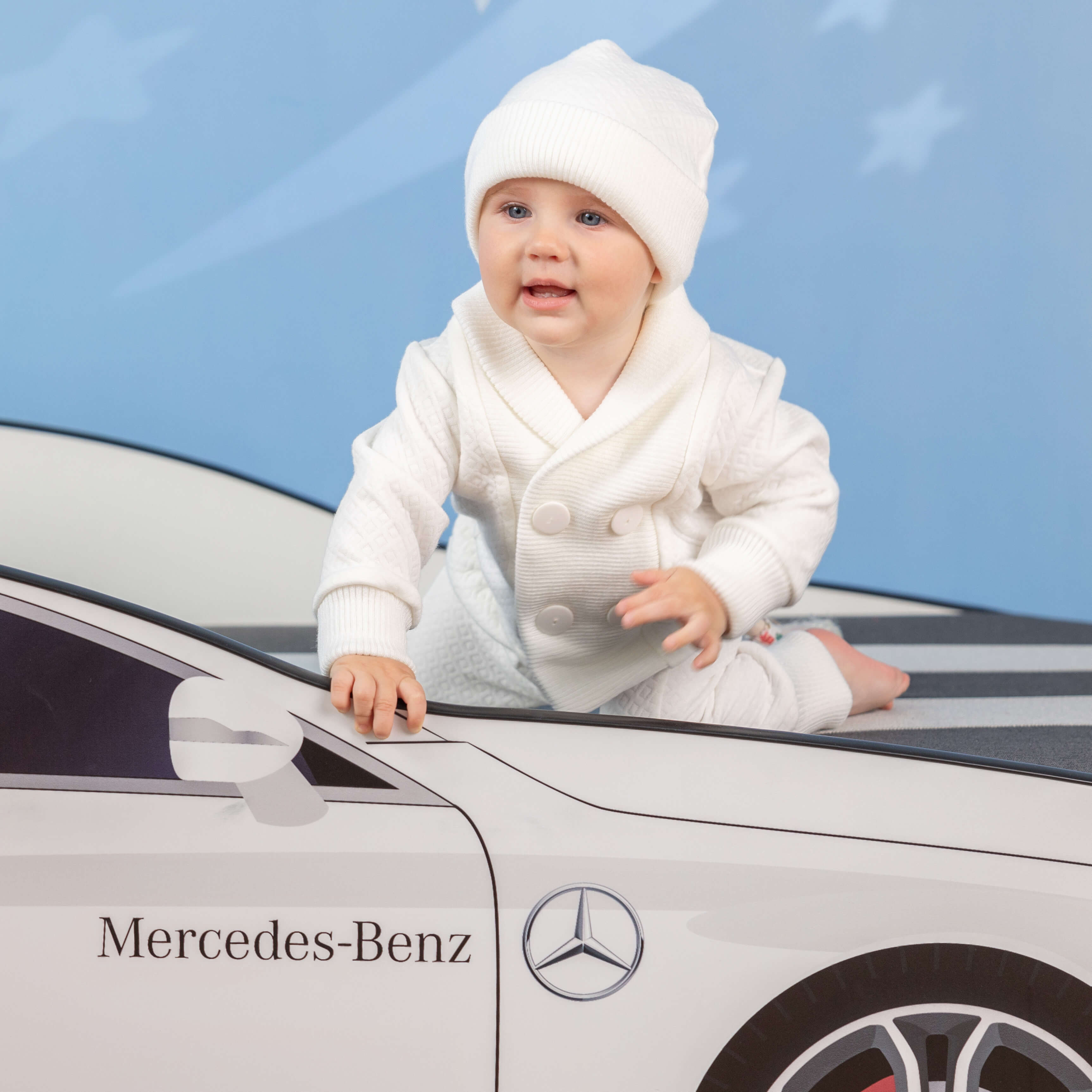 Baby Boy Winter Suit Set – Quilted Jacket and Trousers - OLIVER