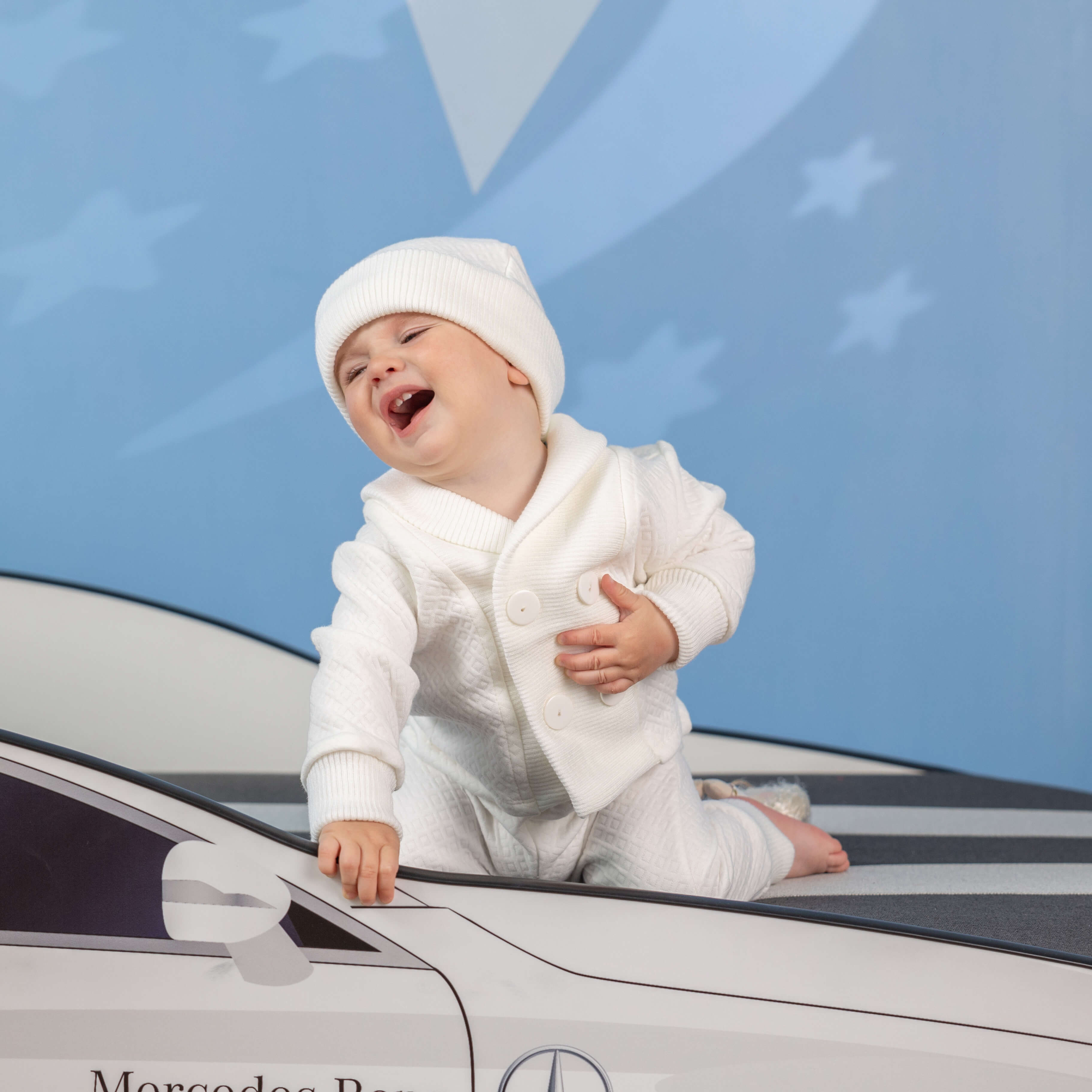 Baby Boy Winter Suit Set – Quilted Jacket and Trousers - OLIVER